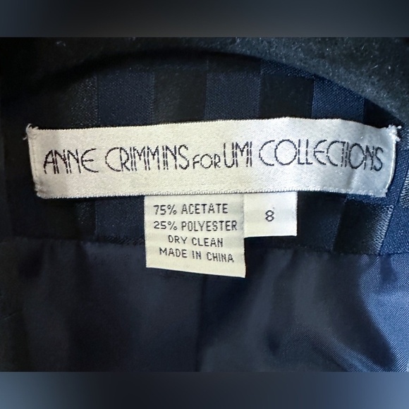 Anne Crimmins vintage checkered blue suit. - Picture 13 of 16